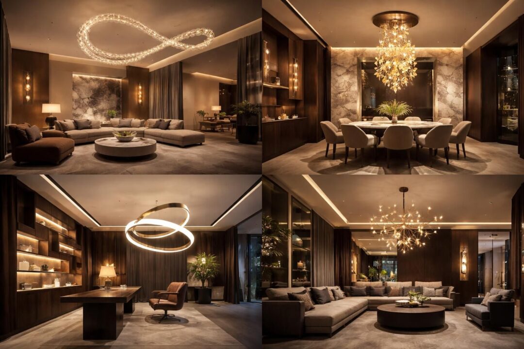 scopri progetti di illuminazione decorativa con idee innovative e schemi luce esclusivi per creare ambienti d'autore raffinati e accoglienti.